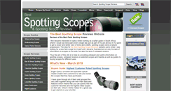 Desktop Screenshot of bestspottingscopereviews.com